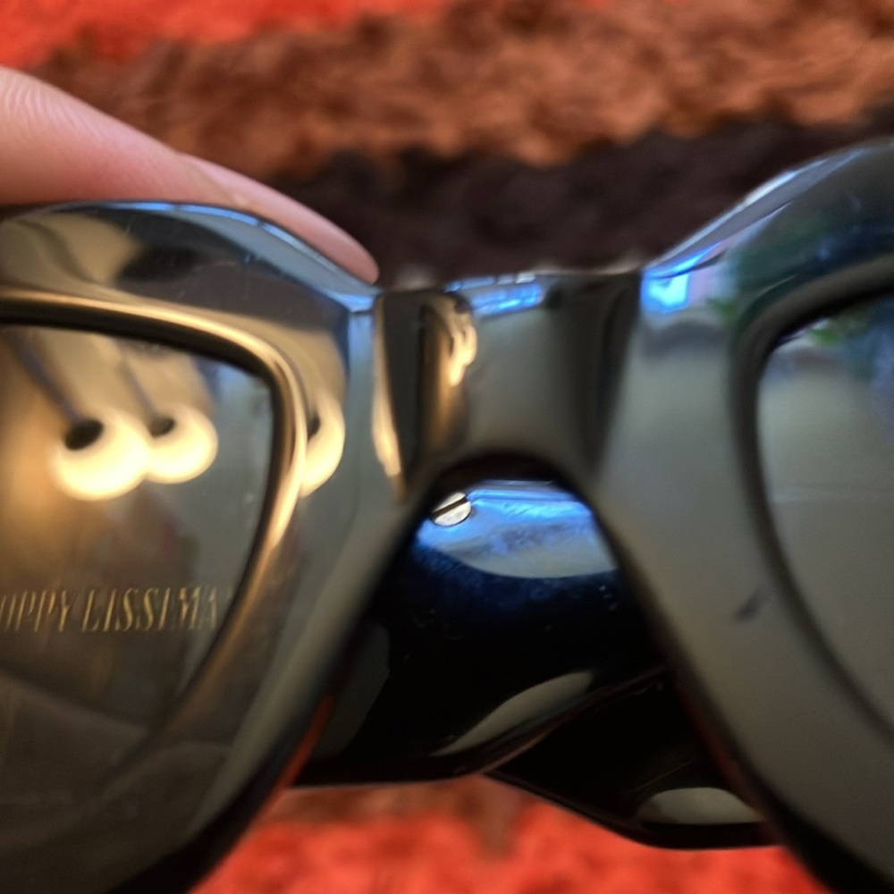 Black Rectangular Sunglasses - image 4